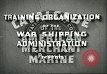 Image of United States Merchant Marine United States USA, 1942, second 10 stock footage video 65675062732