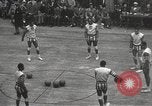 Standbild Basketball-Umzüge der Harlem Globetrotters White Plains New York USA, 1950, aus Sekunde 8 historischem Filmmaterial Videoclip 65675062747