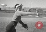 Image of baseball training camp Tucson Arizona USA, 1950, second 25 stock footage video 65675062748