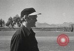 Image of baseball training camp Tucson Arizona USA, 1950, second 37 stock footage video 65675062748