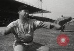 Image of baseball training camp Tampa Florida USA, 1950, second 27 stock footage video 65675062751