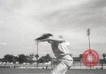 Image of baseball training camp Tampa Florida USA, 1950, second 43 stock footage video 65675062751