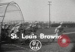Image of St Louis Browns baseball team at spring training United States USA, 1950, second 3 stock footage video 65675062752