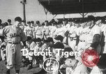 Image of Detroit Tigers baseball team Florida United States USA, 1950, second 1 stock footage video 65675062754