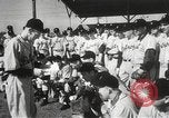 Image of Detroit Tigers baseball team Florida United States USA, 1950, second 4 stock footage video 65675062754
