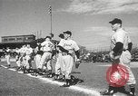 Image of Detroit Tigers baseball team Florida United States USA, 1950, second 11 stock footage video 65675062754