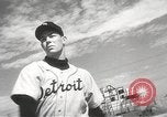 Image of Detroit Tigers baseball team Florida United States USA, 1950, second 21 stock footage video 65675062754