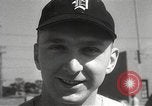 Image of Detroit Tigers baseball team Florida United States USA, 1950, second 32 stock footage video 65675062754