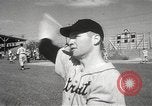Image of Detroit Tigers baseball team Florida United States USA, 1950, second 40 stock footage video 65675062754