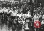 Image of 100 mile walking race United Kingdom, 1954, second 8 stock footage video 65675062763