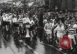 Image of 100 mile walking race United Kingdom, 1954, second 9 stock footage video 65675062763