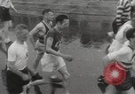 Image of 100 mile walking race United Kingdom, 1954, second 12 stock footage video 65675062763