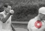Image of 100 mile walking race United Kingdom, 1954, second 19 stock footage video 65675062763