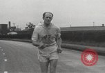 Image of 100 mile walking race United Kingdom, 1954, second 37 stock footage video 65675062763