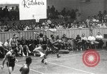 Image match de basket-ball d'exhibition Monticello New York USA, 1954, de la seconde 45 séquences d'archives historiques vidéo 65675062764