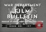 Image US Army films pour les soldats durant Seconde Guerre Mondiale United States USA, 1943, de la seconde 12 séquences d'archives historiques vidéo 65675062805