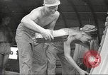 Image of U.S. troops in combat zones watch movies in World War II Pacific theater, 1943, second 27 stock footage video 65675062808