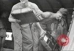 Image of U.S. troops in combat zones watch movies in World War II Pacific theater, 1943, second 28 stock footage video 65675062808