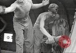 Image of U.S. troops in combat zones watch movies in World War II Pacific theater, 1943, second 29 stock footage video 65675062808