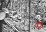 Image of U.S. troops in combat zones watch movies in World War II Pacific theater, 1943, second 36 stock footage video 65675062808