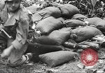 Image of U.S. troops in combat zones watch movies in World War II Pacific theater, 1943, second 39 stock footage video 65675062808