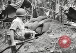 Image of U.S. troops in combat zones watch movies in World War II Pacific theater, 1943, second 41 stock footage video 65675062808
