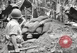 Image of U.S. troops in combat zones watch movies in World War II Pacific theater, 1943, second 42 stock footage video 65675062808