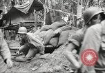 Image of U.S. troops in combat zones watch movies in World War II Pacific theater, 1943, second 45 stock footage video 65675062808