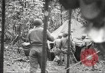 Image of U.S. troops in combat zones watch movies in World War II Pacific theater, 1943, second 47 stock footage video 65675062808
