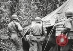 Image of U.S. troops in combat zones watch movies in World War II Pacific theater, 1943, second 48 stock footage video 65675062808