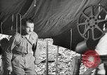 Image of U.S. troops in combat zones watch movies in World War II Pacific theater, 1943, second 56 stock footage video 65675062808