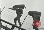 Standbild USA Soldaten Le Havre Frankreich, 1945, aus Sekunde 47 historischem Filmmaterial Videoclip 65675062815