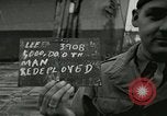 Standbild USA Soldaten Le Havre Frankreich, 1945, aus Sekunde 57 historischem Filmmaterial Videoclip 65675062815