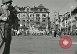 Image of United States soldiers Pilsen Czechoslovakia, 1945, second 19 stock footage video 65675062816