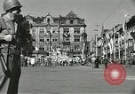 Image of United States soldiers Pilsen Czechoslovakia, 1945, second 20 stock footage video 65675062816