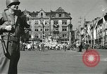 Image of United States soldiers Pilsen Czechoslovakia, 1945, second 22 stock footage video 65675062816