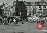 Image of United States soldiers Pilsen Czechoslovakia, 1945, second 25 stock footage video 65675062816