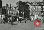 Image of United States soldiers Pilsen Czechoslovakia, 1945, second 26 stock footage video 65675062816