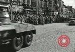Image of United States soldiers Pilsen Czechoslovakia, 1945, second 36 stock footage video 65675062816