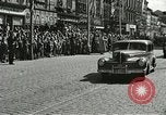 Image of United States soldiers Pilsen Czechoslovakia, 1945, second 39 stock footage video 65675062816