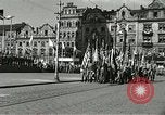 Image of United States soldiers Pilsen Czechoslovakia, 1945, second 57 stock footage video 65675062816