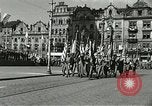 Image of United States soldiers Pilsen Czechoslovakia, 1945, second 59 stock footage video 65675062816