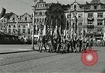Image of United States soldiers Pilsen Czechoslovakia, 1945, second 60 stock footage video 65675062816