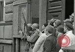 Image of expulsion of Germans from Czechoslovakia Pilsen Czechoslovakia, 1945, second 30 stock footage video 65675062819