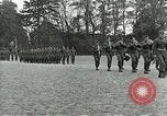 Standbild Alliierten Generäle Ludwigslust Deutschland, 1945, aus Sekunde 17 historischem Filmmaterial Videoclip 65675062820