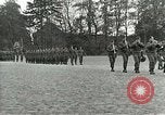 Standbild Alliierten Generäle Ludwigslust Deutschland, 1945, aus Sekunde 18 historischem Filmmaterial Videoclip 65675062820
