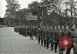 Standbild Alliierten Generäle Ludwigslust Deutschland, 1945, aus Sekunde 29 historischem Filmmaterial Videoclip 65675062820
