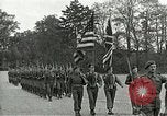 Standbild Alliierten Generäle Ludwigslust Deutschland, 1945, aus Sekunde 35 historischem Filmmaterial Videoclip 65675062820