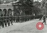 Standbild Alliierten Generäle Ludwigslust Deutschland, 1945, aus Sekunde 43 historischem Filmmaterial Videoclip 65675062820