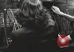 Image of telephone operator United States USA, 1944, second 12 stock footage video 65675062826